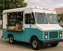 Find food trucks in Fresno