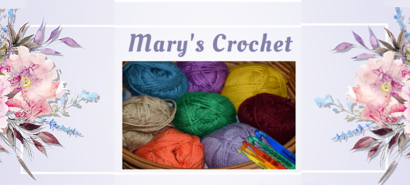 Mary’s Crochet handmade banner